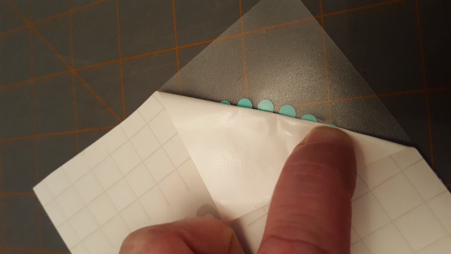 Removing Backing from Vinyl All I Make